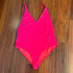 Hot Pink One Piece Size 12